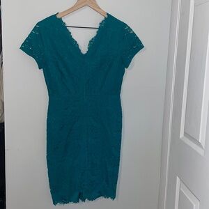 Beautiful Turquoise Loft Dress